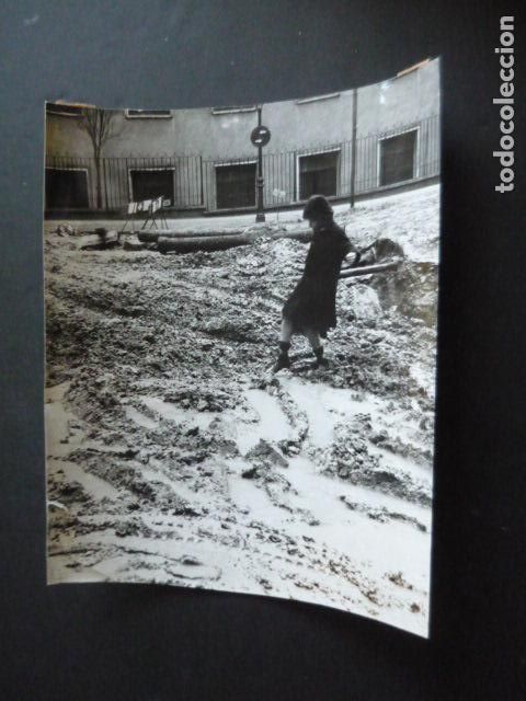 Fotograf&iacute;a antigua: MADRID OBRAS EN AVENIDA GENERAL PRIMO DE RIVERA ANTIGUA FOTOGRAFIA ORIGINAL 18 X 24 CM