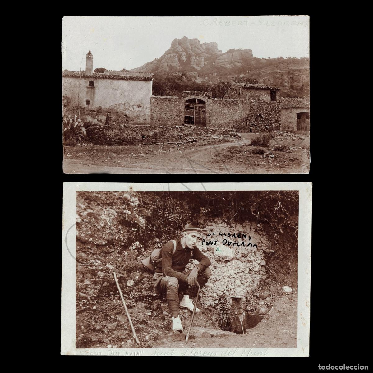 Fotograf&iacute;a antigua: Fotografies Sant Lloren&ccedil; del Munt &ndash; Font &ndash; Vall&egrave;s Occidental &ndash; Bages &ndash; Anys 30 &ndash; Rep&uacute;blica