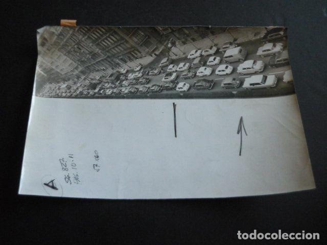 Fotografia antiga: MADRID CALLE SAGASTA CIRCULACION ANTIGUA FOTOGRAFIA ORIGINAL 24 X 18 CM