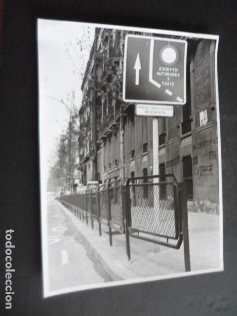 Fotograf&iacute;a antigua: MADRID CALLE SAGASTA ANTIGUA FOTOGRAFIA ORIGINAL 24 X 18 CM