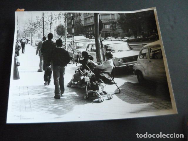Fotograf&iacute;a antigua: MADRID CALLE SAGASTA ANTIGUA FOTOGRAFIA ORIGINAL 24 X 18 CM