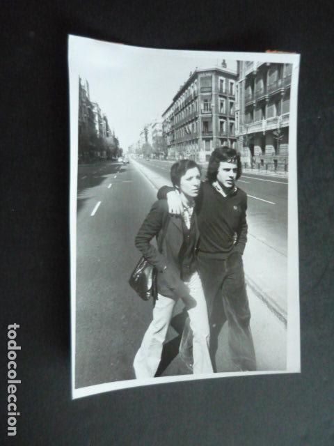 Fotograf&iacute;a antigua: MADRID CALLE SAGASTA ANTIGUA FOTOGRAFIA ORIGINAL 13 X 18 CM