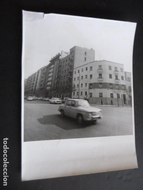 Fotograf&iacute;a antigua: MADRID CALLES DE VALLEHERMOSO E ISLAS FILIPINAS ANTIGUA FOTOGRAFIA ORIGINAL 24 X 18 CM