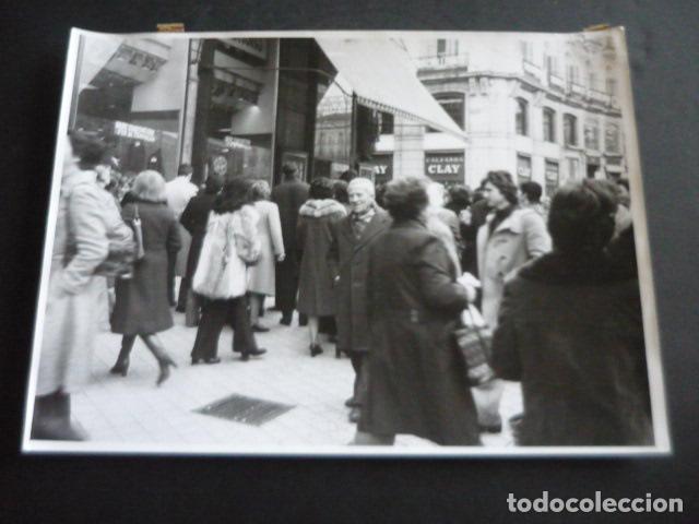 Fotograf&iacute;a antigua: MADRID PUERTA DEL SOL ANTIGUA FOTOGRAFIA ORIGINAL 18 X 24 CM