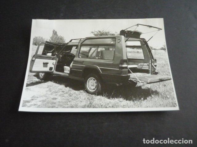 Fotografia antica: AUTOMOVIL MATRA SIMCA RANCHO ANTIGUA FOTOGRAFIA ORIGINAL 12 X 18 CM