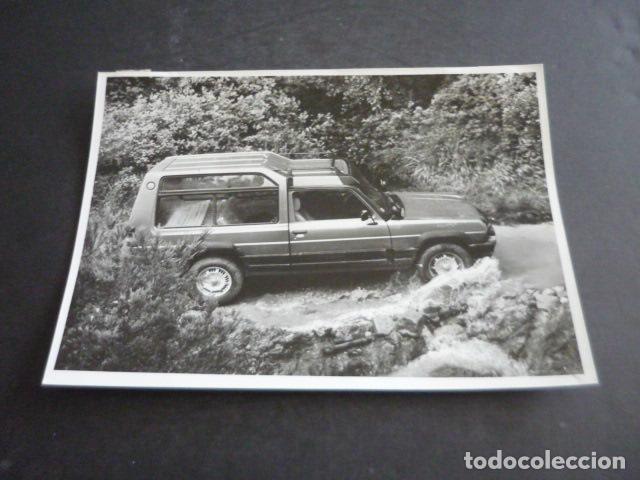 Fotografia antica: AUTOMOVIL MATRA SIMCA RANCHO ANTIGUA FOTOGRAFIA ORIGINAL 12 X 18 CM