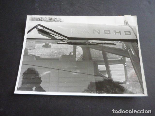 Fotografia antica: AUTOMOVIL MATRA SIMCA RANCHO ANTIGUA FOTOGRAFIA ORIGINAL 12 X 18 CM