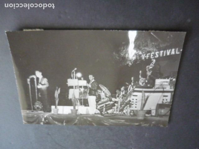 Fotograf&iacute;a antigua: BENIDORM ALICANTE FESTIVAL DE LA CANCION 1963 ANTIGUA FOTOGRAFIA 12 X 18 CM