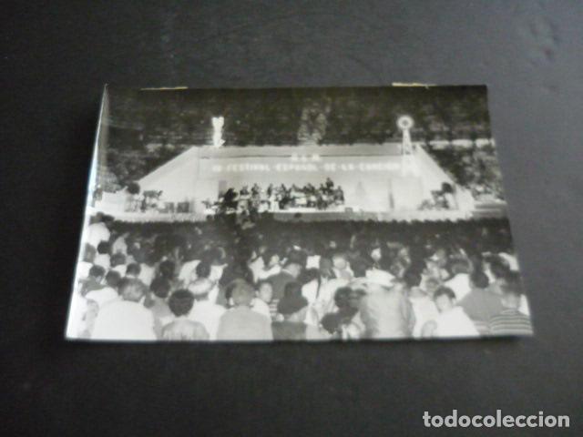 Fotograf&iacute;a antigua: BENIDORM ALICANTE FESTIVAL DE LA CANCION 1962 ANTIGUA FOTOGRAFIA 12 X 18 CM