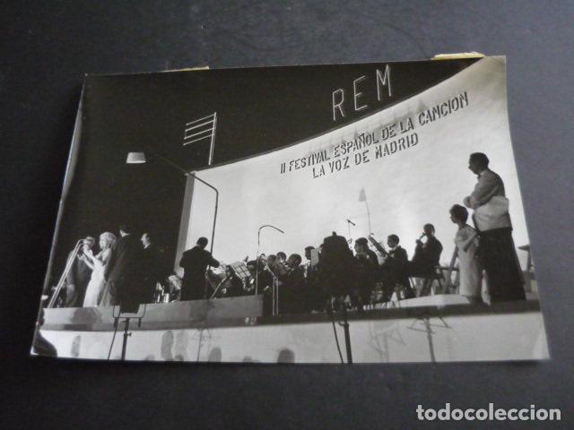 Fotograf&iacute;a antigua: BENIDORM ALICANTE FESTIVAL DE LA CANCION 1963 ANTIGUA FOTOGRAFIA 12 X 18 CM