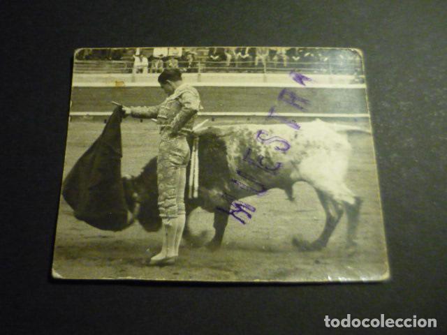 Fotografia antica: BILBAO TORERO - CECILIO FOTOGRAFO ANTIGUA FOTOGRAFIA 7 X 9 CM