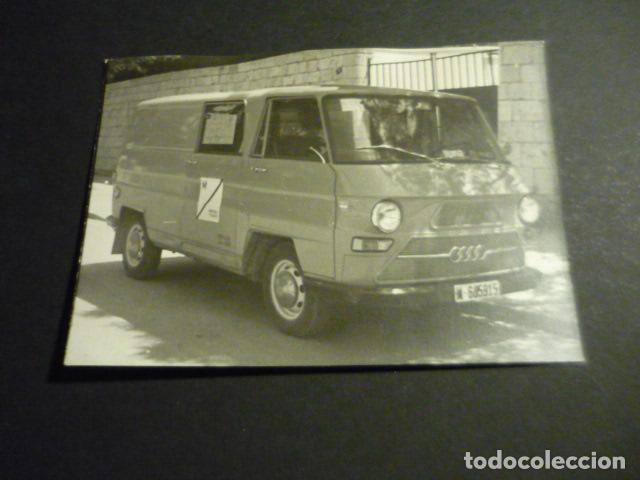 Fotografia antica: FURGONETA DKW DE IMOSA ANTIGUA FOTOGRAFIA 11 X 8 CM