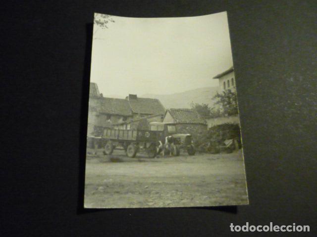 Fotograf&iacute;a antigua: RIAZA SEGOVIA ASPECTO URBANO ANTIGUA FOTOGRAFIA 11 X 8 CM