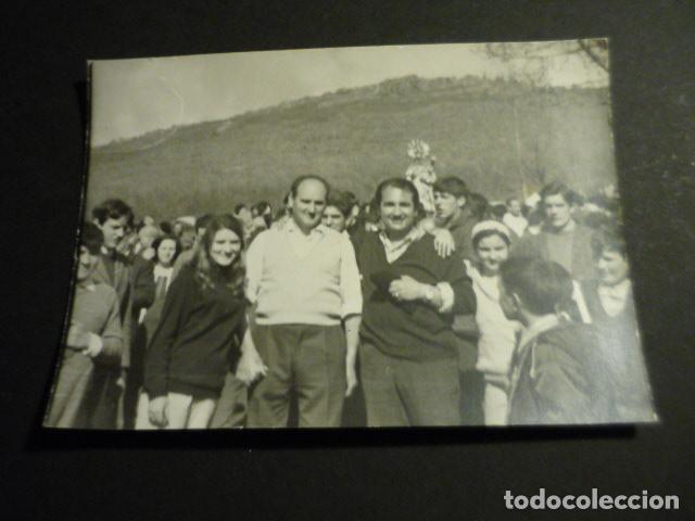 Antique Photography: RIAZA SEGOVIA PROCESION VIRGEN HONTANARES ANTIGUA FOTOGRAFIA 11 X 8 CM