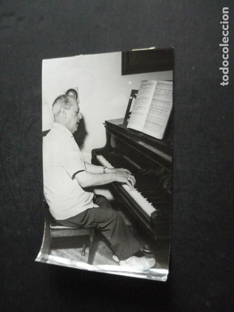 Fotografia antica: JOSE CUBILES PIANISTA Y COMPOSITOR DE CADIZ ANTIGUA FOTOGRAFIA ORIGINAL 12 X 18 CM