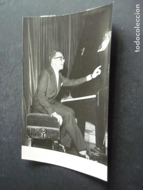 Fotografia antica: FERNANDO AGUIRRE DE YRAOLA PIANISTA ANTIGUA FOTOGRAFIA ORIGINAL 12 X 18 CM