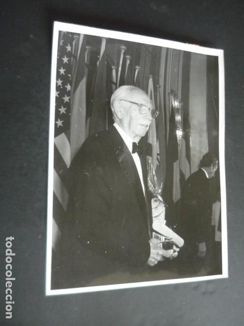 Fotografia antica: JOSE MAR&Iacute;A PEM&Aacute;N ESCRITOR ANTIGUA FOTOGRAFIA ORIGINAL 18 X 24 CM