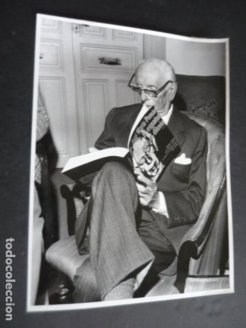 Fotograf&iacute;a antigua: JOSE MAR&Iacute;A PEM&Aacute;N ESCRITOR ANTIGUA FOTOGRAFIA ORIGINAL 18 X 24 CM