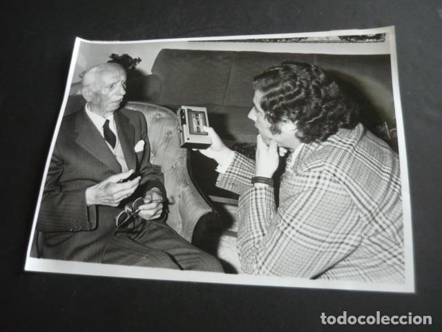 Fotografia antica: JOSE MAR&Iacute;A PEM&Aacute;N ESCRITOR ANTIGUA FOTOGRAFIA ORIGINAL 18 X 24 CM