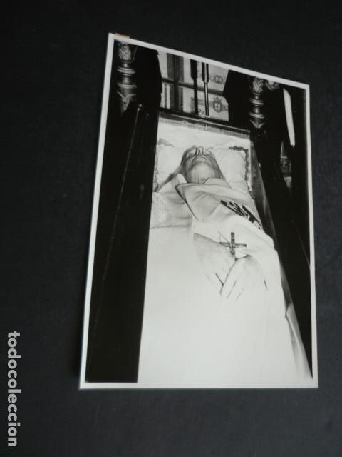 Antique Photography: JOSE MAR&Iacute;A PEM&Aacute;N ESCRITOR FALLECIDO POST MORTEM ANTIGUA FOTOGRAFIA ORIGINAL 18 X 13 CM