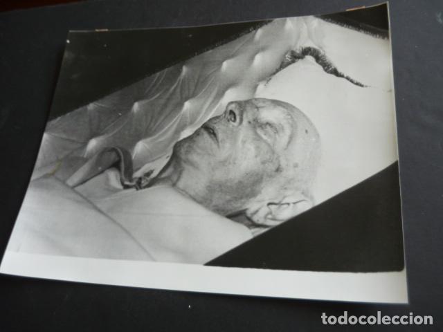 Fotograf&iacute;a antigua: JOSE MAR&Iacute;A PEM&Aacute;N ESCRITOR FALLECIDO POST MORTEM ANTIGUA FOTOGRAFIA ORIGINAL 20 X 25 CM