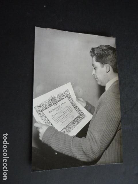 Fotograf&iacute;a antigua: BARTOLOME CATALA BOVER CANTANTE DE OPERA ANTIGUA FOTOGRAFIA ORIGINAL 13 X 18 CM