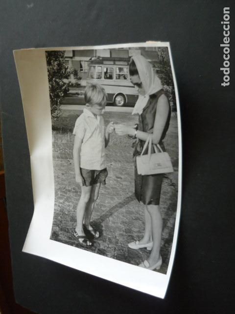 Fotograf&iacute;a antigua: NATALIA FIGUEROA ESCRITORA ANTIGUA FOTOGRAFIA ORIGINAL 24 X 18 CM