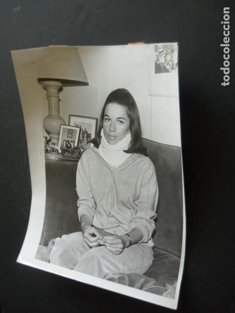 Fotograf&iacute;a antigua: NATALIA FIGUEROA ESCRITORA ANTIGUA FOTOGRAFIA ORIGINAL 24 X 18 CM
