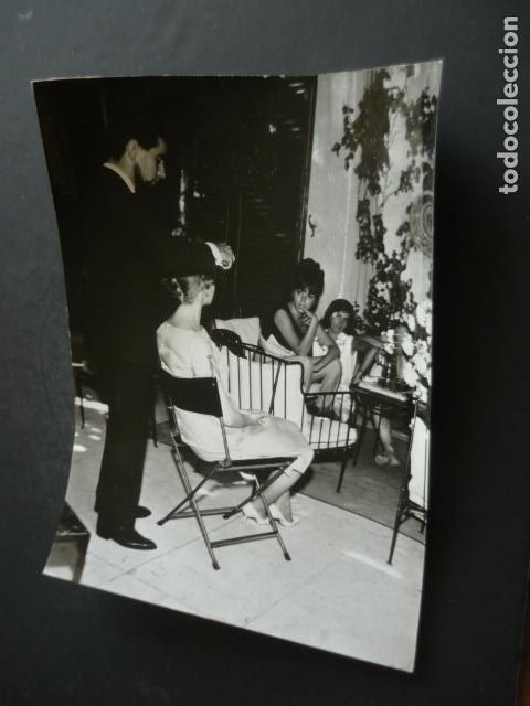 Fotograf&iacute;a antigua: NATALIA FIGUEROA ESCRITORA PEINADA POR LOS HERMANOS BLANCO ANTIGUA FOTOGRAFIA ORIGINAL 24 X 18 CM