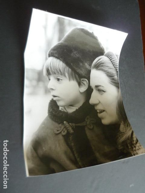 Fotograf&iacute;a antigua: NATALIA FIGUEROA ESCRITORA ANTIGUA FOTOGRAFIA ORIGINAL 24 X 18 CM