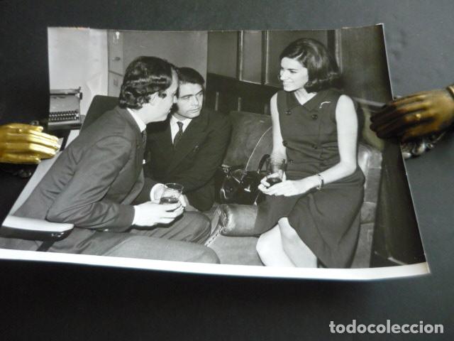 Fotografia antica: NATALIA FIGUEROA ESCRITORA ANTIGUA FOTOGRAFIA ORIGINAL 24 X 18 CM
