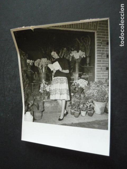Fotograf&iacute;a antigua: NATALIA FIGUEROA ESCRITORA ANTIGUA FOTOGRAFIA ORIGINAL 16 X 12 CM