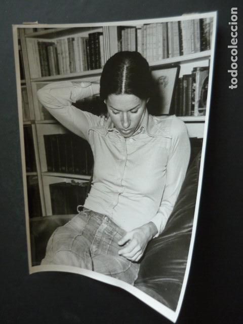 Fotograf&iacute;a antigua: NATALIA FIGUEROA ESCRITORA ANTIGUA FOTOGRAFIA ORIGINAL 18 X 24 CM