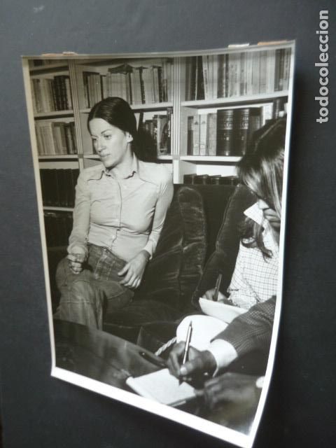 Fotograf&iacute;a antigua: NATALIA FIGUEROA ESCRITORA ANTIGUA FOTOGRAFIA ORIGINAL 18 X 24 CM