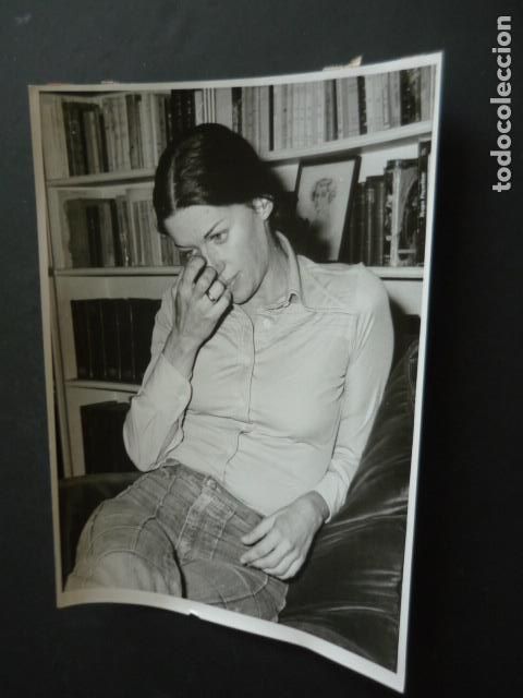Fotograf&iacute;a antigua: NATALIA FIGUEROA ESCRITORA ANTIGUA FOTOGRAFIA ORIGINAL 18 X 24 CM