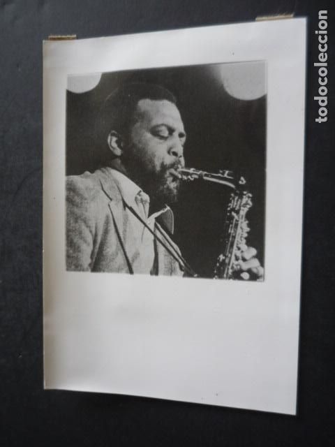 Fotografia antica: MADRID FESTIVAL DE JAZZ 1982 ARTHUR BLYTHE FOTOGRAFIA ORIGINAL 18 X 13 CM
