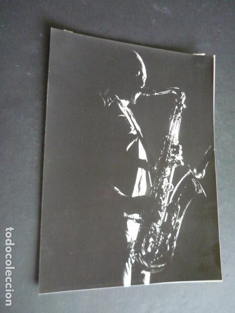Fotograf&iacute;a antigua: GEORGE ADAMS MUSICO JAZZ ANTIGUA FOTOGRAFIA ORIGINAL 18 X 24 CM