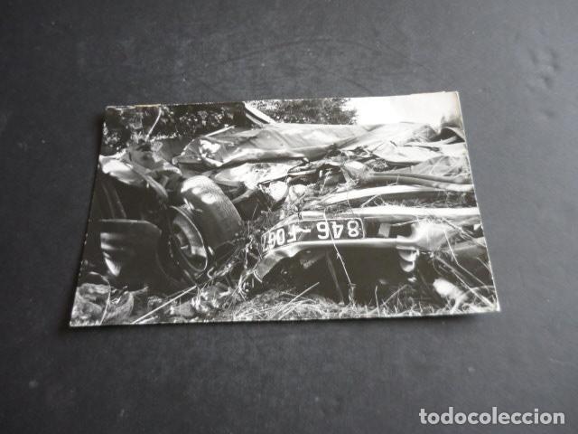 Fotografia antica: ACCIDENTE DE AUTOMOVIL ANTIGUA FOTOGRAFIA ORIGINAL 12 X 18 CM