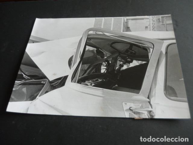 Fotograf&iacute;a antigua: ACCIDENTE AUTOMOVIL ANTIGUA FOTOGRAFIA ORIGINAL 18 X 24 CM
