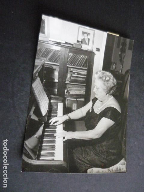Fotograf&iacute;a antigua: MERCEDES CAPSIR CANTANTE OPERA ANTIGUA FOTOGRAFIA ORIGINAL 18 X 12 CM