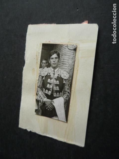 Fotografia antica: TORERO FERNANDO MORENO FOTOGRAFIA ORIGINAL 9 X 6 CM