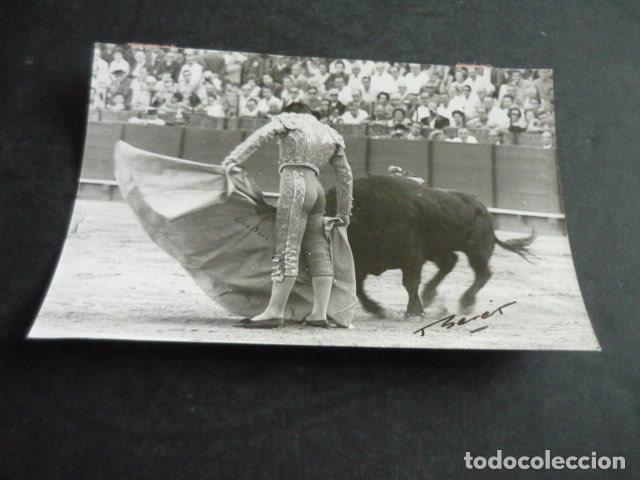 Fotografia antica: CURRO VEGA TORERO FOTOGRAFIA ORIGINAL 13 X 9 CM
