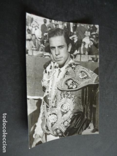 Fotografia antica: EL ROCIERO TORERO FOTOGRAFIA ORIGINAL 13 X 9 CM