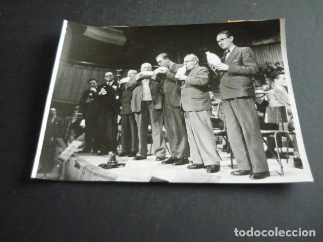 Fotografia antica: ORQUESTA SINFONICA HOFFNUNG ANTIGUA FOTOGRAFIA ORIGINAL 15 X 20 CM