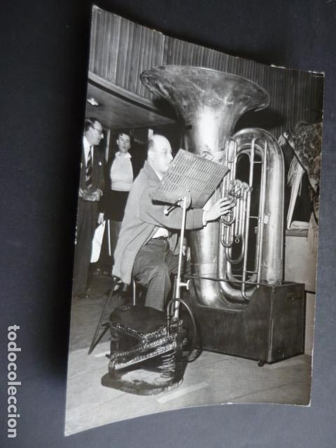 Alte Fotografie: ORQUESTA SINFONICA HOFFNUNG ANTIGUA FOTOGRAFIA ORIGINAL 15 X 20 CM