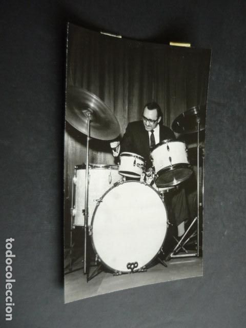 Fotografia antiga: MADRID PRIMER FESTIVAL JAZZ ORQUESTA BUCK CLAYTON ANTIGUA FOTOGRAFIA ORIGINAL 12 X 18 CM
