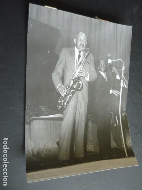 Fotografia antiga: MADRID CNE CARLOS III CONCIERTO THE MAINSTREAM JAZZ GROUP ANTIGUA FOTOGRAFIA ORIGINAL 24 X 18 CM
