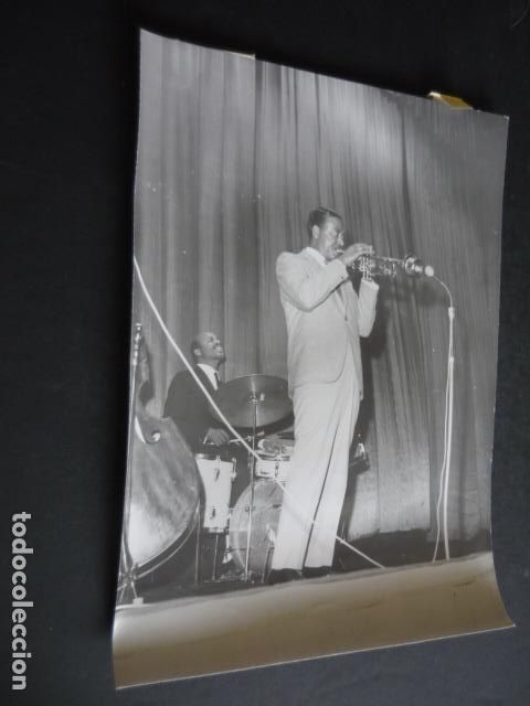 Fotograf&iacute;a antigua: MADRID CNE CARLOS III CONCIERTO THE MAINSTREAM JAZZ GROUP ANTIGUA FOTOGRAFIA ORIGINAL 24 X 18 CM
