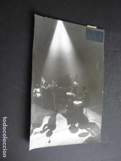 Fotografia antiga: MADRID CIRCO PRICE CONJUNTO DE JAZZ BAQUEDANO MORO PEREZ RIGO ANTIGUA FOTOGRAFIA ORIGINAL 18 X 12 CM