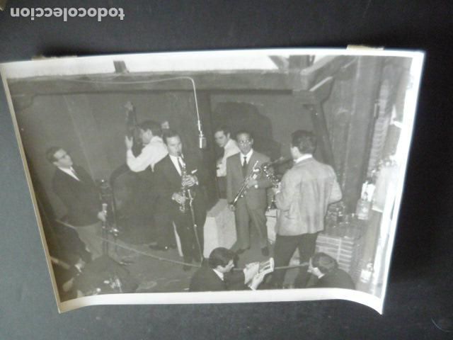 Fotografia antica: CONJUNTO DE JAZZ DIXIELAND MIDDLE JAZZ ANTIGUA FOTOGRAFIA ORIGINAL 18 X 24 CM